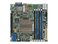 SUPERMICRO X10SDV-2C-TLN2F - Moderkort - mini ITX - Intel Pentium D D1508 - USB 3.0 - 2 x 10 Gigabit LAN - inbyggda grafiken - för SC504 203B; SC505 203B MBD-X10SDV-2C-TLN2F-O