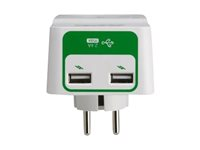 APC Essential Surgearrest PM1WU2 - Överspänningsskydd - AC 230 V - utgångskontakter: 1 - Tyskland - vit PM1WU2-GR
