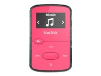 SanDisk Clip Jam - Digital spelare - 8 GB - rosa SDMX26-008G-G46P
