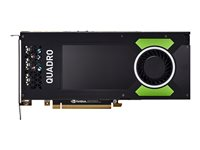 NVIDIA Quadro P4000 - Grafikkort - Quadro P4000 - 8 GB GDDR5 - PCIe 3.0 x16 - 4 x DisplayPort - Adaptrar ingår VCQP4000-PB