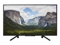 Sony FWD-43W66F - 43" Diagonal klass (42.5" visbar) - BRAVIA Professional Displays LED-skärm - med TV-mottagare - digital skyltning/hotell - Linux - 1080p (Full HD) 1920 x 1080 - HDR - direktupplyst LED - svart FWD-43W66F/T