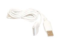 Insmat - Laddnings-/datakabel - USB (hane) till Apple Dock (hane) - vit - för Apple iPad/iPhone/iPod (Apple Dock) 133-9903