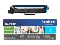 Brother TN243C - Cyan - original - tonerkassett - för Brother DCP-L3510CDW, HL-L3270CDW, HL-L3290CDW, MFC-L3710CW, MFC-L3730CDN, MFC-L3750CDW TN243C