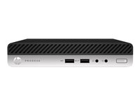 HP ProDesk 400 G5 - mini-desktop - Core i3 9100T 3.1 GHz - 4 GB - SSD 128 GB - hela norden 7PH06EA#UUW