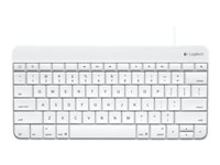 Logitech Wired for iPad - Tangentbord - för Apple iPad mini; iPad with Retina display (4:e generation) 920-008147