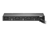 APC Basic Rack PDU AP6038A - Kraftdistributionsenhet (kan monteras i rack) - AC 200-240 V - ingång: IEC 60309 63A - utgångskontakter: 3 (IEC 60320 C19 16A) - 3.65 m - för P/N: SCL400RMJ1U, SCL500RMI1UC, SCL500RMI1UNC, SMTL1000RMI2UC, SMTL750RMI2UC AP6038A
