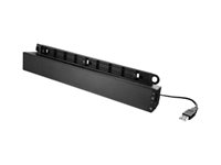 Lenovo USB Soundbar - Högtalare - för persondator - USB - 2.5 Watt (Total) - för ThinkBook 14 G2 ITL; 15 G2 ITL; ThinkCentre M70; ThinkPad E14 Gen 2; P14s Gen 1; V55t-15 0A36190