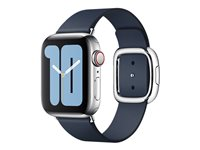 Apple 40mm Modern Buckle - Klockrem för smart klocka - Medelstorlek - djuphavsblå - för Watch (38 mm, 40 mm) MXPE2ZM/A