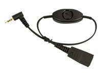 Jabra - Headset-adapter - mikrojack (hane) till Snabburkoppling (hane) 8800-00-79