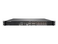 SonicWall NSA 4600 - Advanced - säkerhetsfunktion - med 1 års TotalSecure - 10 GigE - 1U 01-SSC-1714