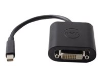 Dell Mini DisplayPort to DVI Single-Link Adapter - Bildskärmsadapter - enkel länk - Mini DisplayPort (hane) till DVI-D (hona) - DisplayPort 1.1a - 20.32 cm - stöd för 1200p - för Dell 3640; Precision Mobile Workstation 75XX, 77XX; Venue 8; XPS 12 9250, 15, 15 9550 470-13628