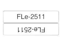 Brother - Vit - 72 etikett (er) etiketter - för P-Touch PT-P950NW FLE2511