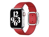 Apple 40mm Modern Buckle - Klockrem för smart klocka - Large size - scharlakansröd - demo - för Watch (38 mm, 40 mm) 3G977ZM/A