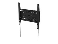 Vision VFM-W4X4 - Heavy Duty - konsol - för mediaspelare/LCD-skärm - kallvalsat stål - svart - skärmstorlek: 37"-70" - väggmonterbar VFM-W4X4