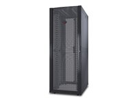 APC NetShelter SX Networking Enclosure with Sides - Rack - svart - 42U - TAA-kompatibel - för P/N: SC500RM1U, SMT1000RM1U, SMT750RM1U, SMT750RM2UCNC, SRTL10KRM4UT, SRTL8KRM4UT AR3140