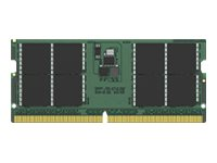 Kingston - DDR5 - modul - 32 GB - SO DIMM 262-pin - 2600 MHz / PC5-41600 - CL42 - 1.1 V - ej buffrad - icke ECC KCP552SD8-32