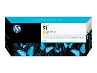 HP 91 - 775 ml - gul - original - DesignJet - bläckpatron - för DesignJet Z6100, Z6100ps C9469A