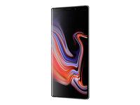 Samsung Galaxy Note9 - 4G pekskärmsmobil - dual-SIM - RAM 8 GB / Internminne 512 GB - microSD slot - OLED-skärm - 6.4" - 2960 x 1440 pixlar - 2 bakre kameror 12 MP, 12 MP - front camera 8 MP - midnattssvart SM-N960FZKHNEE