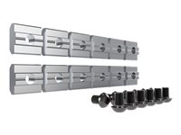 Multibrackets M Pro Series - Monteringskomponent (12 st. skenstopp) - för LCD-display - stål - aluminium - montering på skena 7350073737321