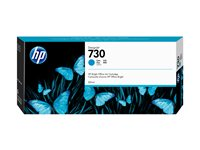 HP 730 - 300 ml - hög kapacitet - cyan - original - DesignJet - bläckpatron - för DesignJet SD Pro MFP, T1600, T1600dr, T1700, T1700dr, T1708, T1708dr, T2600, T2600dr P2V68A