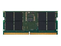 Kingston - DDR5 - sats - 32 GB: 2 x 16 GB - SO DIMM 262-pin - 2400 MHz / PC5-38400 - CL40 - 1.1 V - ej buffrad - icke ECC - för Dell Inspiron 16; Precision 34XX, 7770; HP ZBook Studio G9; Lenovo ThinkPad P15v Gen 3 KCP548SS8K2-32