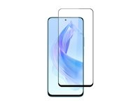 Screenor Premium New Full Cover - Skärmskydd för mobiltelefon - glas - ramfärg svart - för Honor 90 Lite 16471