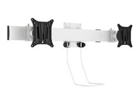 Multibrackets M Duo Crossbar - Monteringskomponent (handtag, böj med dubbla gångjärn) - för 2 LCD-bildskärmar - vit - skärmstorlek: 17"-32" - arm, monterbar 7350073734917