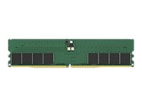 Kingston - DDR5 - sats - 64 GB: 2 x 32 GB - DIMM 288-pin - 2400 MHz / PC5-38400 - CL40 - 1.1 V - ej buffrad - icke ECC - för Dell OptiPlex 7000; Lenovo ThinkCentre M80s Gen 3; M80t Gen 3; M90s Gen 3; M90t Gen 3 KCP548UD8K2-64