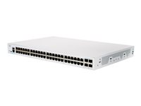 Cisco Business 350 Series CBS350-48T-4G - Switch - L3 - Administrerad - 48 x 10/100/1000 + 4 x SFP - rackmonterbar CBS350-48T-4G-EU