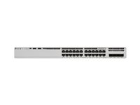 Cisco Catalyst 9200L - Network Essentials - switch - L3 - 24 x 10/100/1000 + 4 x 10 Gigabit SFP+ (upplänk) - rackmonterbar C9200L-24T-4X-E