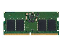 Kingston - DDR5 - modul - 8 GB - SO DIMM 262-pin - 2600 MHz / PC5-41600 - CL42 - 1.1 V - ej buffrad - icke ECC KCP552SS6-8