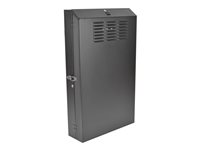 Eaton Tripp Lite Series 6U Wall Mount Rack Enclosure Server Cabinet Vertical 36" Deep - Rack skåp - väggmontering - svart - 6U - 19" SRWF6U36