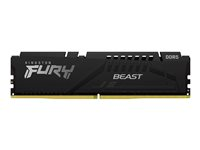 Kingston FURY Beast - DDR5 - modul - 16 GB - DIMM 288-pin - 2400 MHz / PC5-38400 - CL38 - 1.1 V - ej buffrad - on-die ECC KF548C38BB-16