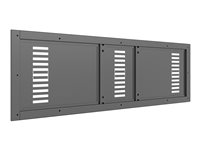 Multibrackets M Pro Series - Monteringskomponent (bakplatta) - för LCD-display - stål - svart - skärmstorlek: 37" - kapsling 7350105215155