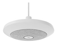 Logitech - Monteringssats (takmontering, mikrofonhållare) - för mikrofon - vit - takmonterbar, hänge - för Rally Mic Pod; Room Solution Large 952-000123