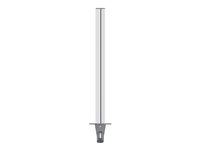 Multibrackets M Pro Series - Monteringskomponent (2 klämmor, 2 monteringsöppningar, 4 anslutningsplattor, 2 DSM-stolpar (75 cm)) - för LCD-display - bildskärmsställ - plast, aluminium - silver - montering på skena 7350105215469