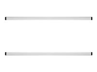 Multibrackets M - Monteringskomponent (2 VESA-adaptrar) - för platt panel - stål - vit epoxy - skärmstorlek: från 90 tum 7350073731206