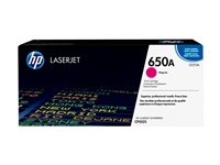 HP 650A - Magenta - original - LaserJet - tonerkassett (CE273A) - för Color LaserJet Enterprise CP5520, CP5525, M750 CE273A