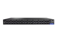 Mellanox Spectrum-3 SN4700 - Switch - L3 - Administrerad - 32 x 400 Gigabit QSFP-DD - bakre till främre luftflödet - rackmonterbar 920-9N301-00FB-0N0