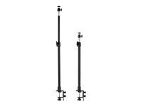Kensington A1000 - Monteringssats (C-klämma) - för mikrofon/webbkamera/ljus - skrivbord - för Kensington ProVC Bundle K87654WW