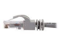 C2G Cat6 Booted Unshielded (UTP) Network Patch Cable - Patch-kabel - RJ-45 (hane) till RJ-45 (hane) - 50 m - UTP - CAT 6 - formpressad, hakfri, tvinnad - grå 83376