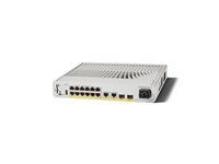 Cisco Catalyst 9200CX - Network Essentials - switch - kompakt - L3 - Administrerad - 12 x 10/100/1000 (PoE+) + 2 x 1000Base-T + 2 x 10 Gigabit SFP+ (upplänk) - rackmonterbar - PoE+ (240 W) C9200CX-12P-2XGH-E