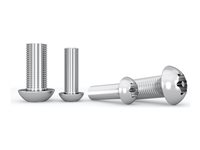 Multibrackets M Pro Series - Monteringskomponent (8 avståndsbrickor, 4 stöldskyddsskruvar (M6 x15mm), 4 stöldskyddsskruvar (M5 x15mm)) - stöldskydd - silver - på tv:n 7350105214325