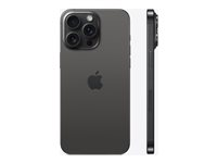 Apple iPhone 15 Pro Max - 5G smartphone - dual-SIM / Internminne 512 GB - OLED-skärm - 6.7" - 2796 x 1290 pixels (120 Hz) - 3 st. bakre kameror 48 MP, 12 MP, 12 MP - front camera 12 MP - svart titan MU7C3QN/A