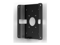 Compulocks VESA Wall Mount Bracket with Security Slot - Monteringskomponent (väggmonteringskonsol) - svart 201M