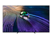 Sony Bravia Professional Displays FWD-55A90J - 55" Diagonal klass (54.6" visbar) OLED-skärm - med TV-mottagare - digital skyltning - Android TV - 4K UHD (2160p) 3840 x 2160 - HDR - titansvart FWD-55A90J