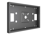 Multibrackets M Pro Series - Hölje - Open-air - för LCD-display - låsbar - stål - svart - skärmstorlek: 24" - väggmonterbar - för Samsung QB24R, QB24R-T 7350105211386