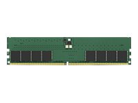 Kingston - DDR5 - sats - 64 GB: 2 x 32 GB - DIMM 288-pin - 2800 MHz / PC5-44800 - CL46 - 1.1 V - ej buffrad - icke ECC KCP556UD8K2-64
