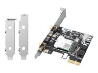QNAP QXP-W6-AX200 - Nätverksadapter - PCIe 2.0 - Bluetooth 5.0, 802.11ax - för QNAP TS-1232, 1277, 253, 453, 473, 677, 832, 853, 877, 977, TVS-2472, 473, 673, 872, 873 QXP-W6-AX200
