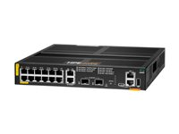 HPE Aruba 6200F 12G Class4 PoE 2G/2SFP+ 139W Switch - Switch - L3 - Administrerad - 12 x 10/100/1000 (PoE+) + 2 x 100/1000 (upplänk) + 2 x 1 Gigabit / 10 Gigabit SFP+ - rackmonterbar - PoE+ (139 W) R8Q72A#ABB